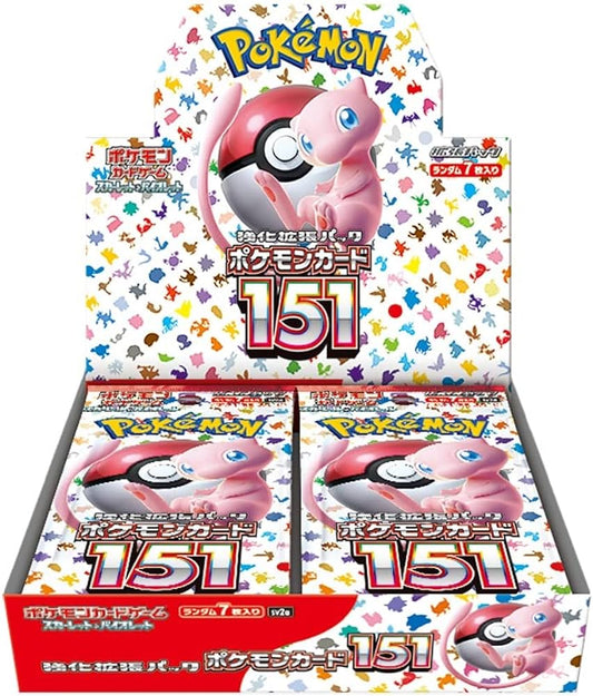 Japanese Pokemon 151 Booster Box